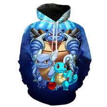 Lade das Bild in den Galerie-Viewer, Vollfarbige Bunte Pokemon Hoodies Pullover in vielen Motiven
