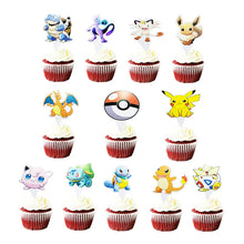 Lade das Bild in den Galerie-Viewer, Pikachu Kuchen Topper Deko
