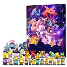 Lade das Bild in den Galerie-Viewer, Pokemon Adventskalender mit Glurak Charizard Motiv
