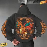 Glurak Charizard Hoodie Pokemon Pullover