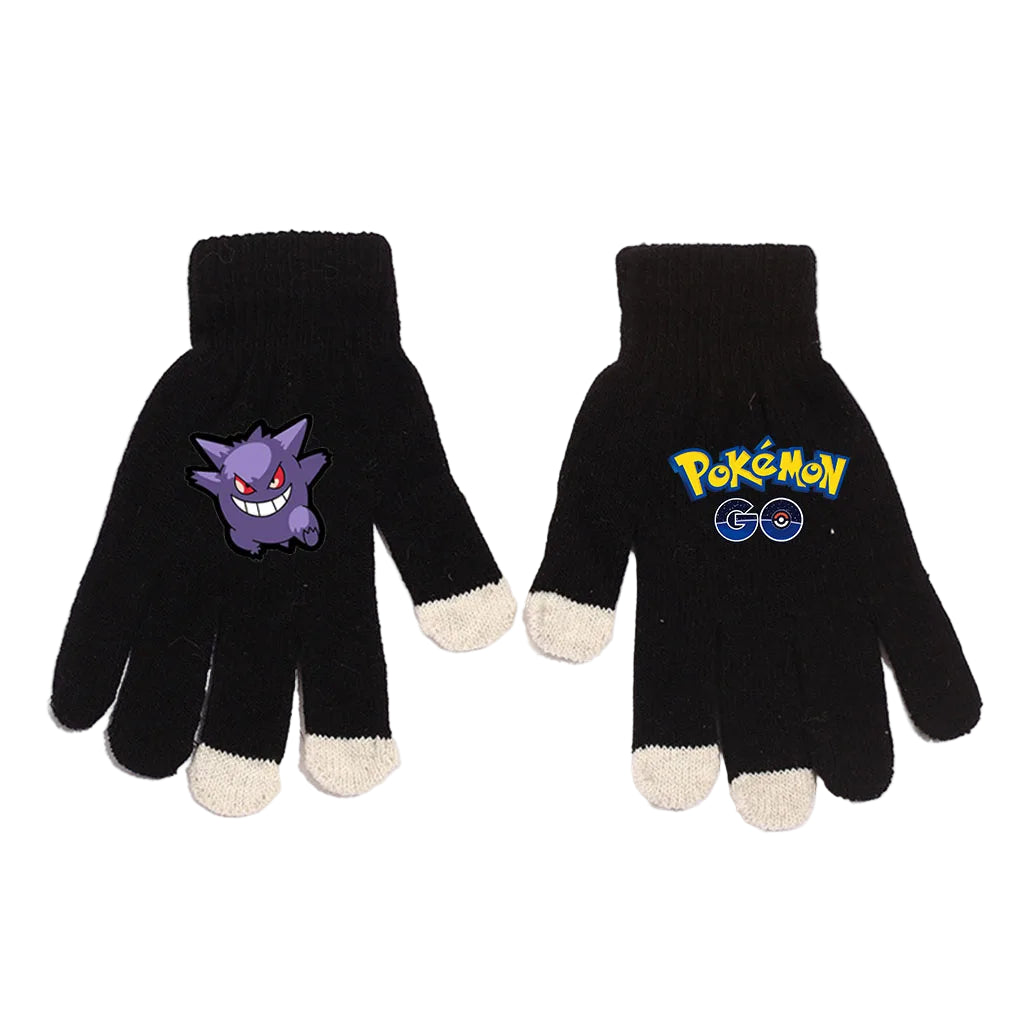 handschuhe für pokemon go Warme Winterhandschuhe mit Pikachu und Pokemon Motiven für Erwachsene kaufen