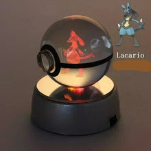 Load the image into the gallery viewer, crystal Pokeball with 3D effect Realxo Mewtwo Pikachu and much more. buy