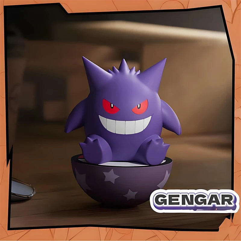 Detailreiche Pokemon Figuren Gengar, Krokel, Feelinara, Felori oder Kwaks