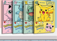 Pokemon iPad Air Pro Smartcover mit Pikachu, Bisasam, Schiggy, Pummeluff Motiven
