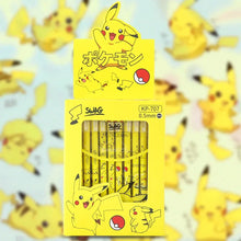 Lade das Bild in den Galerie-Viewer, 12 Stk. Pokemon Pikachu Stift 0,5mm Schwarz
