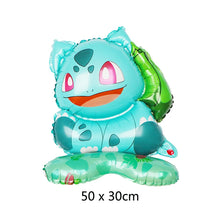 Chargez l'image dans la visionneuse de galerie, décoration d'anniversaire de ballons Bulbasaur, Squirtle, Charmander ou Pikachu