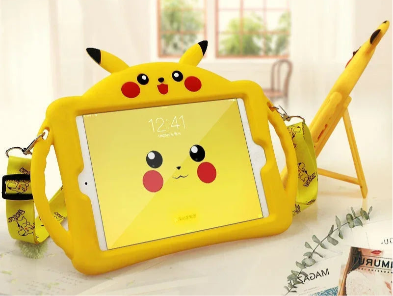 Pikachu Schutzhülle für IPad Pro 2021, IPad Mini etc.