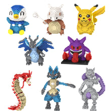 Lade das Bild in den Galerie-Viewer, Pokemon Mikro-Klemm-Baustein Figuren
