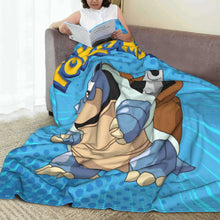 Carica l'immagine nel visualizzatore della galleria, Coperta soffice di Blastoise: divertiti con il potente Blastoise!