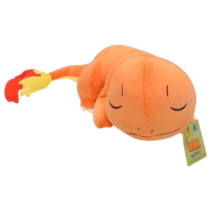 Süßes Glumanda XXL Pokemon Stofftier in Schlafpose (ca. 45cm)
