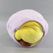 Load the image into the gallery viewer, Transform Ditto Plush Pokemon transforms into Snorlax, Pikachu, Squirtle etc.