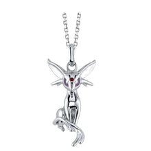 Cargue la imagen en el visor de la galería, compre elegantes collares de Pokémon en oro o plata.