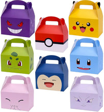Load the image into the gallery viewer, 8 pcs. Birthday bag in Pokemon, Jigglypuff or Pikachu design
