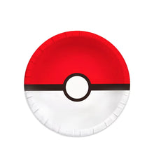 Load the image into the gallery viewer, Pokemon children's birthday decorations - plates, cups, banners, tablecloths, etc.