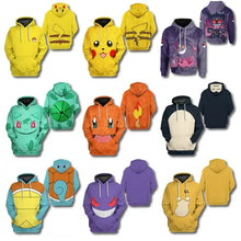 Lade das Bild in den Galerie-Viewer, Pokemon Hoodie Sweater in vielen Motiven
