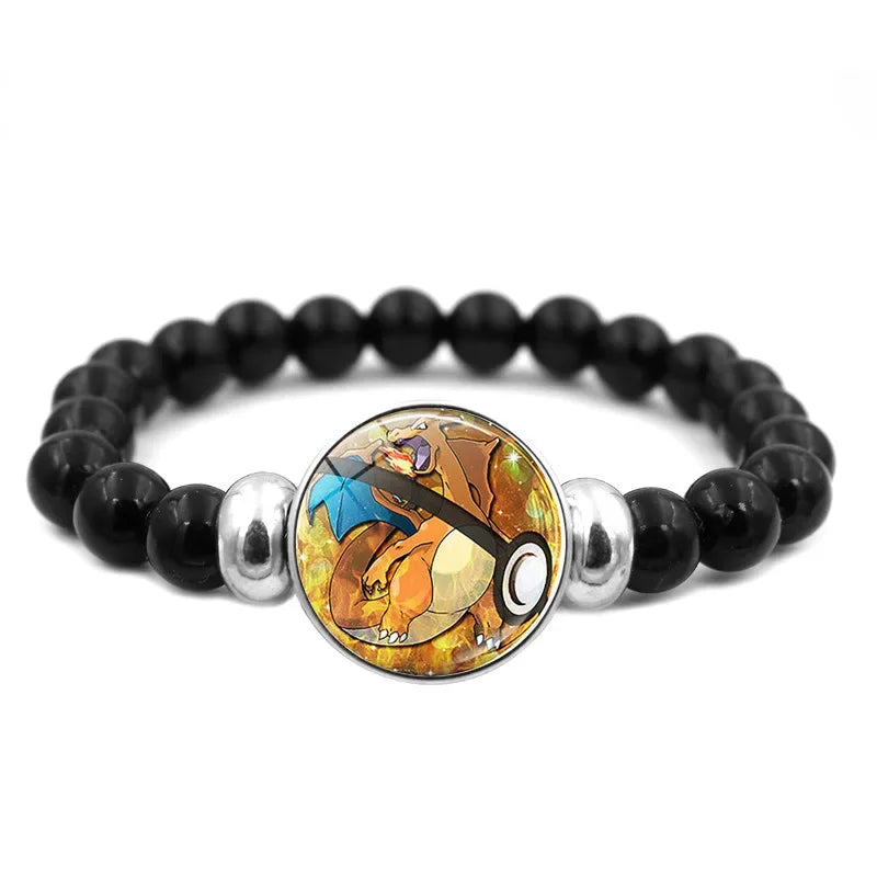 Bracelet Pokémon Pikachu - Style Boho En Cuir Tressé, Multicolore - Unisexe, Neuf Avec étiquettes