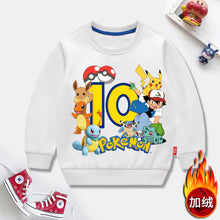 Lade das Bild in den Galerie-Viewer, Pokémon Happy Birthday Pullover für Kinder – Feiere deinen Geburtstag mit Stil
