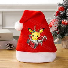 Load the image into the gallery viewer, Christmas Pikachu Pokemon hat for children or adults