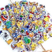 Lade das Bild in den Galerie-Viewer, Pikachu Pokemon 3D Sticker Aufkleber (12 Bögen)
