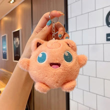 Lade das Bild in den Galerie-Viewer, Plüschige Keychains Schlüsselanhänger - Gengar, Relaxo, Pummeluff
