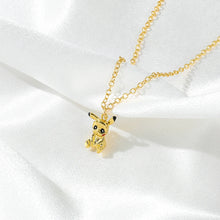 Lade das Bild in den Galerie-Viewer, Tolle goldene Pikachu Halskette
