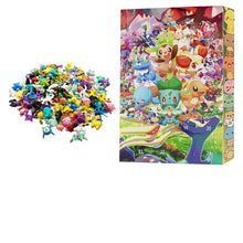 Lade das Bild in den Galerie-Viewer, Weihnachtliche Adventskalender mit Pikachu und Pokemon Motiven
