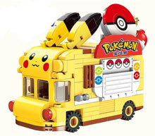 Lade das Bild in den Galerie-Viewer, Pokemon Eiswagen und Food Truck Klemm Baustein Spielzeug kaufen
