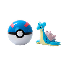 Lade das Bild in den Galerie-Viewer, Pokemon Spielzeug - Großer Pokeball mit Pokemon Figur zum spielen oder sammeln
