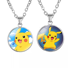Cargue la imagen en el visor de la galería, collar de Pikachu con colgante: muchos motivos diferentes de Pokémon