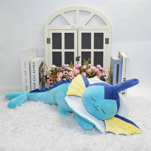 Load the image into the gallery viewer, Cute sleeping Aquana Vaporeon cuddly Pokemon (approx. 65cm)