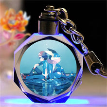 Load the image into the gallery viewer, Colorful Pokemon Krystal Keychains Pendant