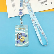 Load the image into the gallery viewer, Pokemon Badges with Lanyard in many different designs