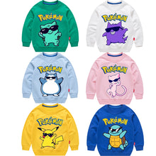 Lade das Bild in den Galerie-Viewer, Coole Pokemon Kinder Pullover Pullies in bunten Farben
