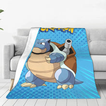 Carica l'immagine nel visualizzatore della galleria, Coperta soffice di Blastoise: divertiti con il potente Blastoise!