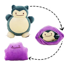 Lade das Bild in den Galerie-Viewer, Ditto Flip 2in1 Plüsch Pokemon - viele Motive
