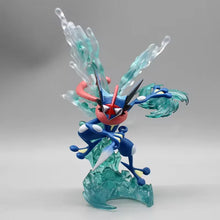 Lade das Bild in den Galerie-Viewer, Detailreiche Pokemon Glurak Charizard oder Quajutsu Greninja Figur
