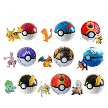 Lade das Bild in den Galerie-Viewer, Pop&#39;n throw Pokebälle mit Pokemon Figur
