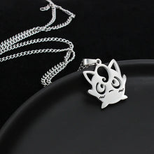 Lade das Bild in den Galerie-Viewer, Pikachu, Cubone Tragosso oder Pummeluff Halskette in Silber
