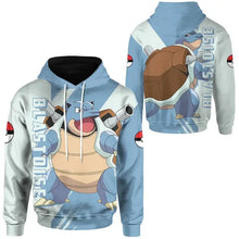 Lade das Bild in den Galerie-Viewer, Blitza Joelton oder Blastoise Turtok Hoodie
