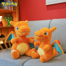 Lade das Bild in den Galerie-Viewer, Große (30/40/60cm) Pokémon Glurak Plüsch Figuren XXL Charizard

