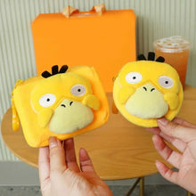 Lade das Bild in den Galerie-Viewer, Flauschige Enton Psyduck Geldbörse mit Clip
