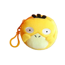 Lade das Bild in den Galerie-Viewer, Flauschige Enton Psyduck Geldbörse mit Clip
