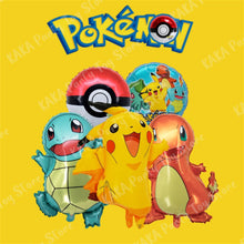 Load the image into the gallery viewer, 5 pcs. Pokemon balloon set for celebration, birthday, party, decoration