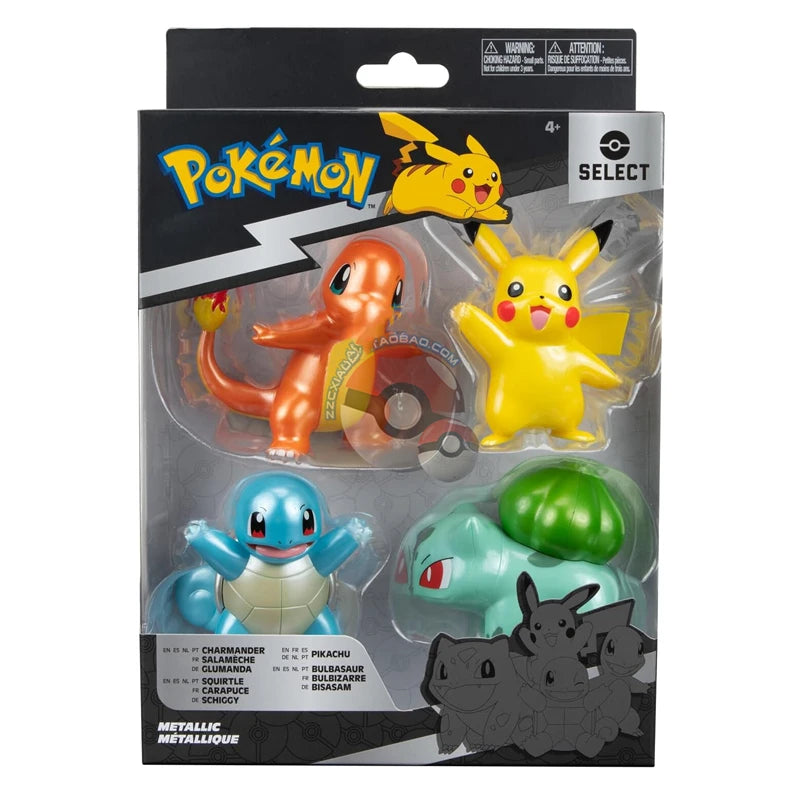 Set di personaggi da battaglia Chelast Pikachu Magmar pe