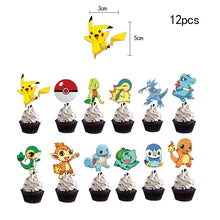 Lade das Bild in den Galerie-Viewer, Pikachu Kuchen Topper Deko
