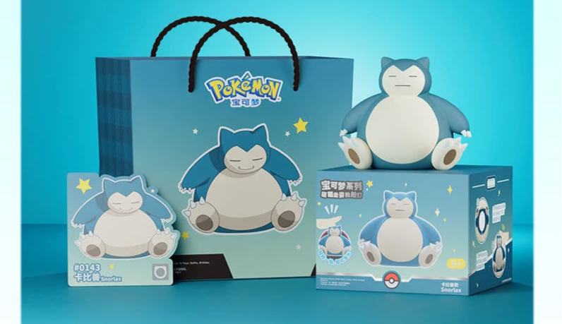 Relaxo Snorlax Nachtlicht mit Dimm Funktion