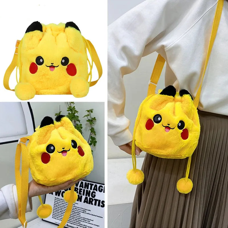 Flauschige Pikachu Schultertasche