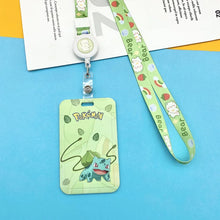 Load the image into the gallery viewer, Pokemon Badges with Lanyard in many different designs