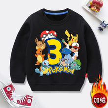 Lade das Bild in den Galerie-Viewer, Pokémon Happy Birthday Pullover für Kinder – Feiere deinen Geburtstag mit Stil
