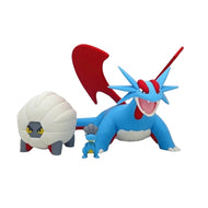Draschel Shelgon, Kindwurm Bagon oder Brutalanda Salamence Pokémon Figur